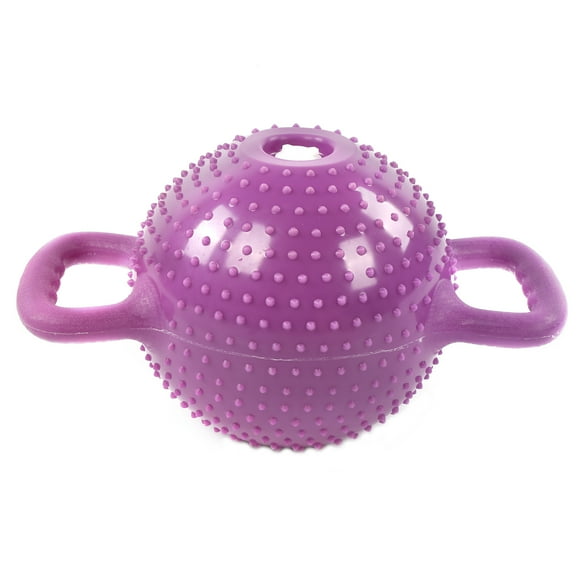 Kettlebell, Weight Is Adjustable Convenient Binaural Kettlebell Water Filled Kettlebell Integrate Training With Massage Particlessign For Yoga Purple