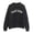 Black, variant on Bibifish Womens Sweatshirts Letter Printed Crewneck Long Sleeve Pullover Tops Casual Lightweight Spring Fall Relaxed Fit Sweatshirts
