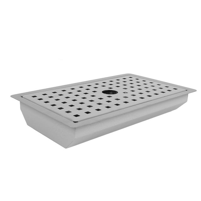 Évier de Cuisine en Acier Inoxydable, 13x7.87x1.97 Pouces, Évier sous-Plat avec Accessoires, Plateau de Drainage et Couvercle en Maille, Robuste et Résistant pour Poste de Travail, Préparation Cuisine