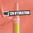 thumbnail image 6 of NYX Professional Makeup Fat Oil Slick Click Hydrating Tinted Lip Gloss with Lightweight Hydration, Group Chat, 0.07 oz, 6 of 12