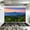 Color 2, variant on Peel and Stick Kitchen Backsplash Mural Texas Bluebonnet field blooming spring by lake sunset, 35.4" x 23.6" Oil Proof Vinyl Wallpaper for Stove & Fireplace
