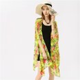 thumbnail image 1 of Cárdigan de moda para mujer, suelto sin mangas para pya, blusas de pya con funda de traje de baño de moda para fiesta de viajes en lo Baoblaze Cárdigan tipo kimono de playa, 1 of 7