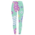 thumbnail image 4 of BLTIBY Womens High Waist Easter Leggings Spring Fall Workout Printed Tummy Control Yoga Pants Casual Fashion Trousers Multicolor XXL, 4 of 5