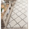 thumbnail image 1 of Safavieh Hudson Amias Geometric Shag Area Rug, 1 of 9