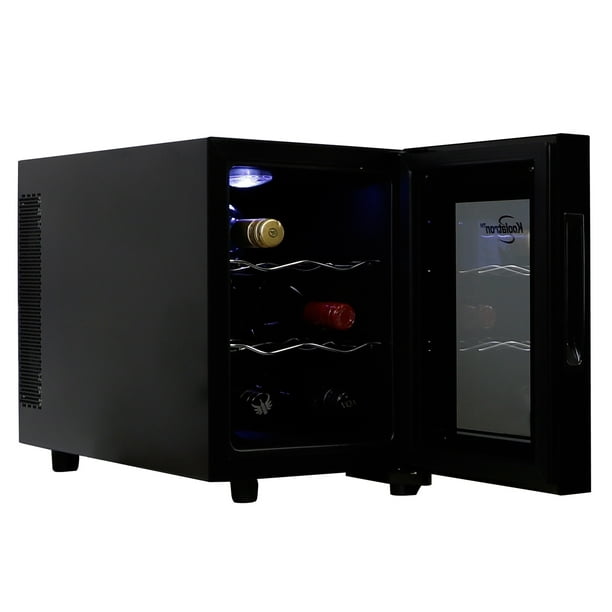 Wine Cooler Thermoelectric Refrigerator, Wine Enthusiast 6 Bottle Countertop Cooler