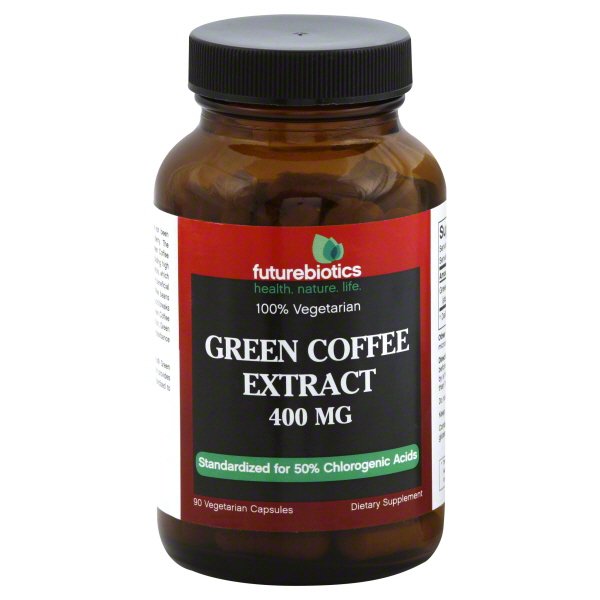 Futurebiotics Green Coffee Extract 400 mg Vegetarian Capsules, 90 ea