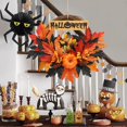 thumbnail image 4 of Coronas de otoño de 40 cm, corona de otoño, corona grande de granja de otoño, para decoración de puerta de casa de Halloween, Acción de Gracias, 4 of 4