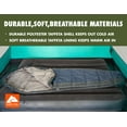 thumbnail image 6 of Ozark Trail 30-Degree Cold Weather Mummy Sleeping Bag, Blue, 85"x33", 6 of 16