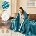 thumbnail image 3 of Homemate Electric Heated Blanket Twin - 62"x84" Heating Bed Blankets Throw with 10 Heating Levels 8 Hours Auto Off Fast Heating Over-Heated Protection Ultra Soft Warm Flannel ETL Certified, 3 of 17