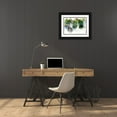 thumbnail image 3 of Young, Chamira 32x25 Black Ornate Wood Framed with Double Matting Museum Art Print Titled - Heron, 3 of 4