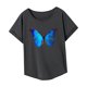 thumbnail image 5 of Camiseta para mujer Yinane Ropa deportiva de verano Camiseta de manga corta S, 5 of 7