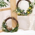 thumbnail image 3 of Corona De Pájaro, Corona De Pájaro De Pascua Artificial, Decoración De Primavera Para La Pared De La Puerta Delantera, Suministros Rústicos Para Fiestas Y Festivales Cateissary HA040805-00, 3 of 6