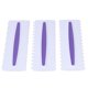thumbnail image 3 of 3Pcs Cake Scraper Premium Plastic Durable Glossy Surface Easy Operation Icing Smoother, 3 of 5
