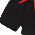 thumbnail image 6 of Babcutegg Kids' Summer Casual Shorts with Drawstring Lightweight Clothes for Boys and Girls Black Size 5-6, 6 of 7