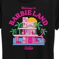 thumbnail image 3 of Barbie The Movie - Welcome To Barbie Land - Women's Short Sleeve Graphic T-Shirt, 3 of 5