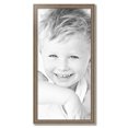 thumbnail image 2 of ArtToFrames 18" x 37" Aged White Gold Picture Frame, 18x37 inch Silver Wood Poster Frame (WOM-2036),  Pack, 2 of 7