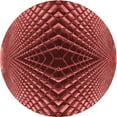 thumbnail image 1 of Ahgly Company Tapis Rond Lavable en Machine Intérieur Transitionnel Rouge Canneberge, 5 Pieds Rond, 1 of 7