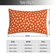 thumbnail image 2 of Balery Dots On Orange Background Funda de Cojín Estampada, Regalos para Mujeres, Regalos de Amor para Ella, Regalos para Novia o Esposa, Funda de Almohada-14"x20", 2 of 6