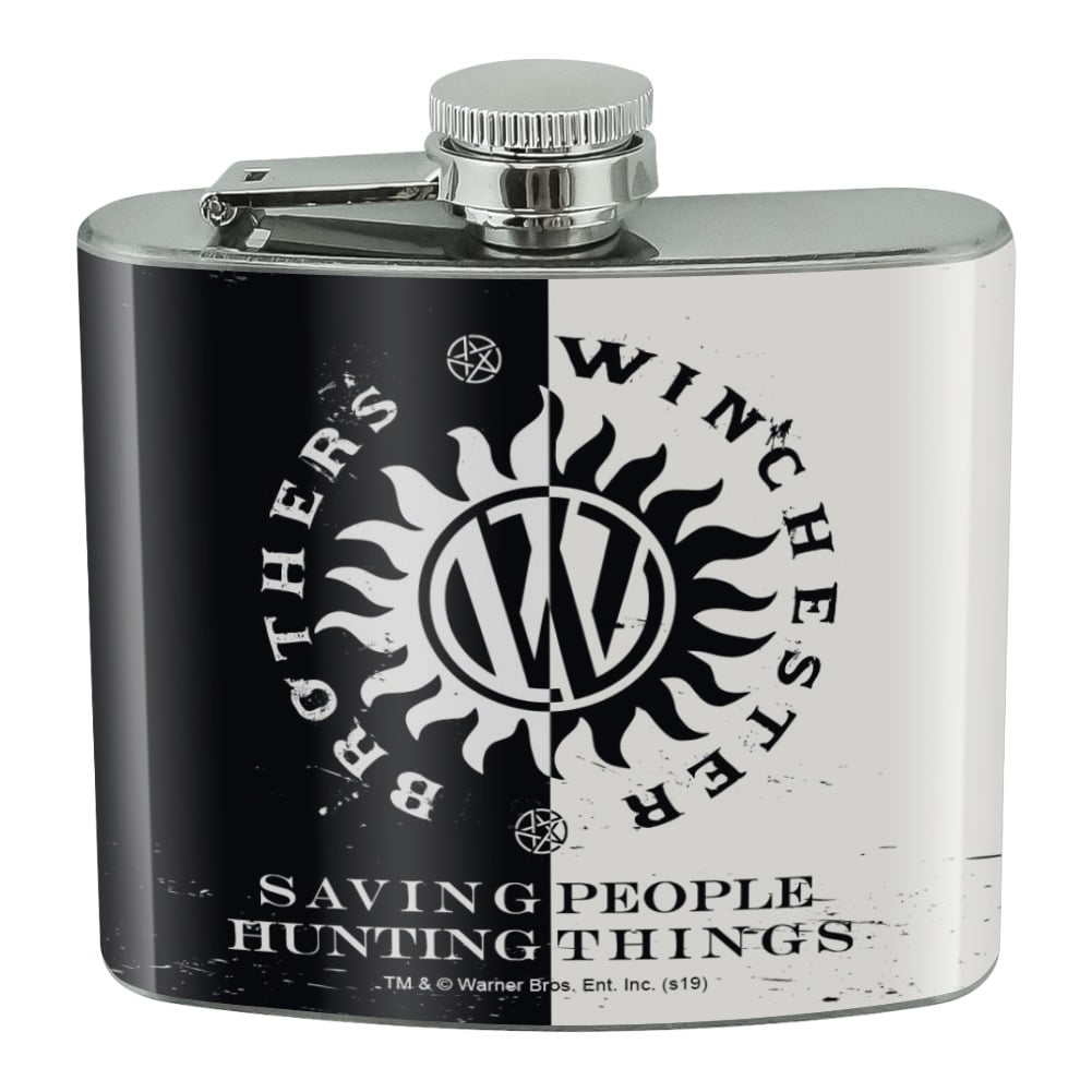NEW IN BOX Funny Friends Don’t Judge Stainless Steel 5oz Hip Drink Flask 