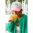 thumbnail image 2 of Spicy Margs Social Club Hat, Fun Two-Tone Trucker Cap with Margarita Glass Embroidery, Perfect for Summer Parties, Beach Days, and Girls’ Trips, Adjustable Snapback for a Comfortable Fit, 2 of 5