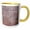 Yellow/White, variant on 3drose, Red Bricks Wall with an Regular Pattern as a Background, 11oz Magic Transforming Mug