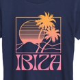 thumbnail image 3 of Instant Message - Ibiza Sun Palms - Women's Short Sleeve Graphic T-Shirt, 3 of 6