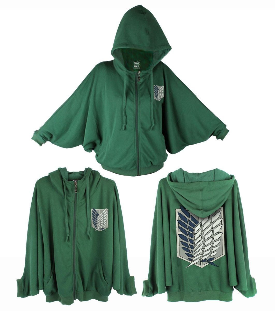 attack on titan scout hoodie