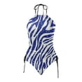 thumbnail image 5 of YDLCAFD Easter Women's Two Piece Irregular Print Swimsuit Tankini Swimsuit Set 2, 5 of 5