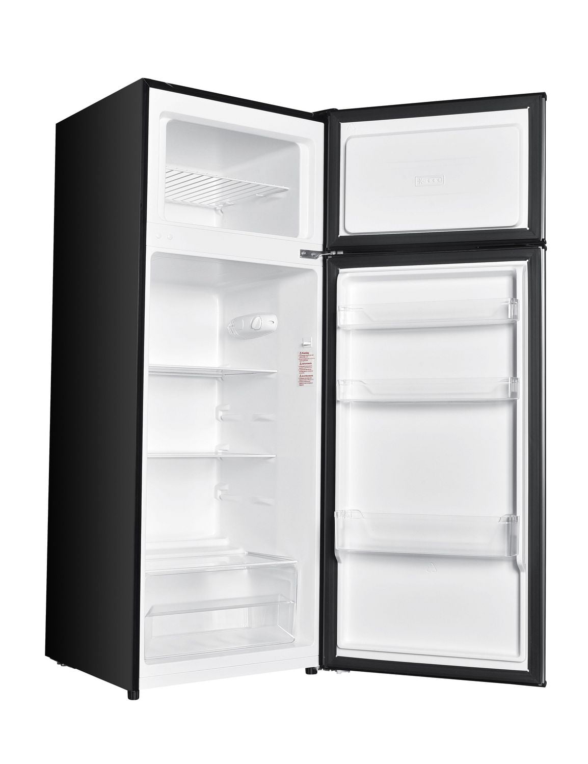 Danby DPF074B2BSLDB-6 7.4 cu. ft. Apartment Size Fridge Top Mount in Stainless Steel