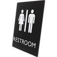 thumbnail image 3 of Lorell Sign, Unisex, 6-4/10"Wx8-1/2"Lx4/5"H, Black (LLR02663), 3 of 4