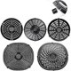 thumbnail image 3 of Air Fryer Rubber Bumpers Fit Power Air Fryer Crisper Plate Air Fryer Replacement Protective Covers For, 3 of 5