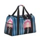 thumbnail image 2 of Balery Dog in Hairdresser Bolsa de Gimnasio para Mujeres, Bolsa de Viaje con Bolsillo Húmedo, Bolsa de Fin de Semana para Mujeres, Bolsa de Viaje Resistente al Agua, 2 of 7