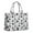 Grey Dog Paw, variant on Large Capacity Tote Bag,Grey Dog Paw Footprint Handbag Fashion Luxury Tote Bag,15.7"x13"x 5.1" Inches,Laptop Compatible