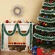 thumbnail image 5 of 60/2M Christmas Tinsel Ribbons Garland Green Cane Wreath Xmas Tree Hanging Pendent Ornaments Wedding Party Home Decor Supplies, 5 of 5
