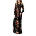 thumbnail image 2 of Womens Long Sleeve Loose Plain Maxi Pockets Dresses Casual Long Dresses Levaca, 2 of 6