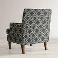 thumbnail image 5 of Jofran Aubrey Contemporary Geometric Upholstered Accent Chair with Nailhead Trim, 5 of 6
