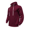 thumbnail image 6 of Brondbend Sweat Suits for Men Mens Jogging Suits 2 Piece Set Long Sleeve Hoodies with Zipper and Pocket Sweatshirt and Elastic Waist Sweatpants Outfits Loose Versatile Gym Athletic Suits,Wine, 6 of 6