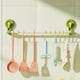 thumbnail image 1 of Almacenamiento y organización de la cocina, perchero con ventosa, sin perforaciones, para cocina, con gancho, para baño, para toallas de baño, detrás de la puerta, gancho para ropa, toallero de plásti, 1 of 6
