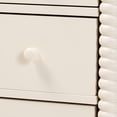 thumbnail image 6 of Baxton Studio Braith Farmhouse Chest, 5-Drawer, Ivory, 6 of 10