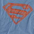 thumbnail image 2 of Superman Roughen Shield Women's T Shirt, Carolina Blue, Small, 2 of 6