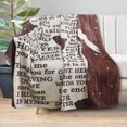 thumbnail image 2 of LHSHID Gifts for Dad from Daughter to My Dad Blanket Best Gift for Fathers Day Birthday Christmas Valentines Day Bday Present Idea for Father Husband Men Him Healing Thoughts Throw Blanket 30"x40", 2 of 7