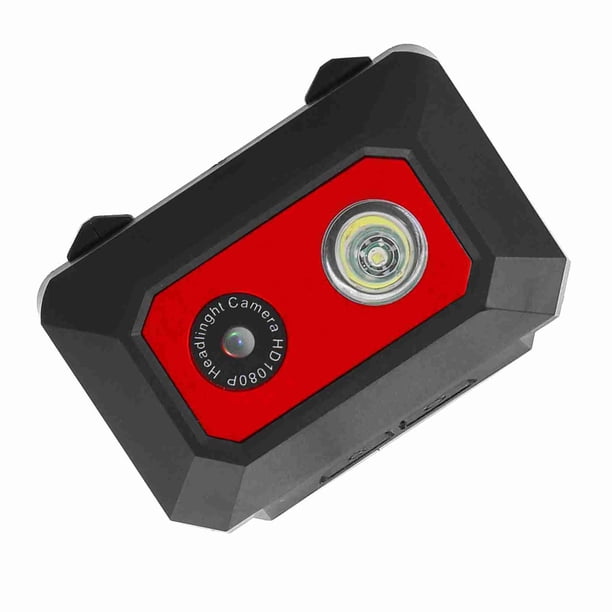Super HD 1080p DV Sports Camina Vingo De Videocución DVR DVR Montada Ultra HD Gran ángulo Con Faro LED Negro Rojo