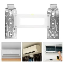 Raindrops Adjustable Wall Mount Bracket Units Support Universal Indoor Air Conditioner Support Plate Heavy Duty Wall Mounting Hardware for Home
