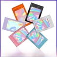 thumbnail image 4 of Bolsa de plástico de colores con autosellado láser, con ventana de color, para joyería, equipo de pesca, accesorios de ferretería, etc., 4 of 5