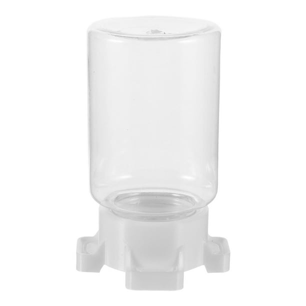 Bebedero para abejas: Dispensador de alimento para arañas, estación de agua de 100 ml para tarántulas, mantis, grillos, hormigas y accesorios para terrarios de pequeños animales.