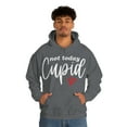 thumbnail image 5 of Not today Cupid valentine's Unisex Heavy Blend™ Hooded Sweatshirt, 5 of 9