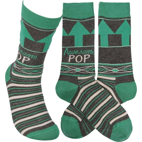 Primitives by Kathy Awesome POP Mens Socks
