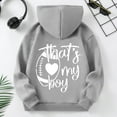 thumbnail image 6 of Ketyyh-chn99 Cute Hoodies for Teen Girls Trendy Toddler Sweatshirt Teen Girls 3D Printed Hoodies Spooky Season Sweatshirt Letter Print Cute Casual Trendy Pullover Clothes Size for 5-6 Years,Grey, 6 of 7
