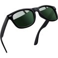 thumbnail image 3 of Gafas de sol cuadradas polarizadas Protección UV Gafas de sol de diseñador de moda Hombres Mujeres, 3 of 5