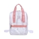 thumbnail image 5 of Mochila transparente de PVC resistente, mochila transparente, bolsa grande para libros escolares, bolsas de almacenamiento, 5 of 6